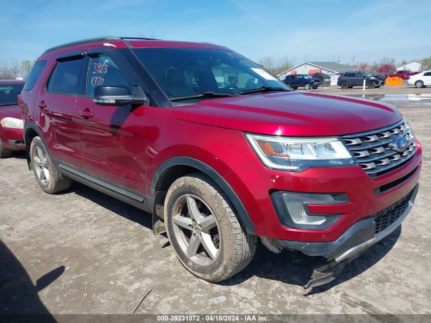 2017 FORD EXPLORER XLT