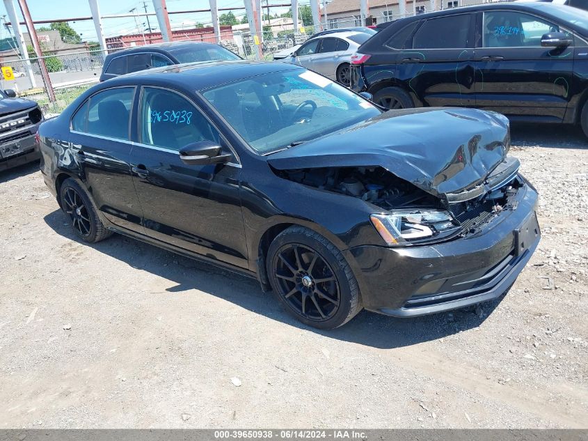 2015 VOLKSWAGEN JETTA 2.0L TDI SEL