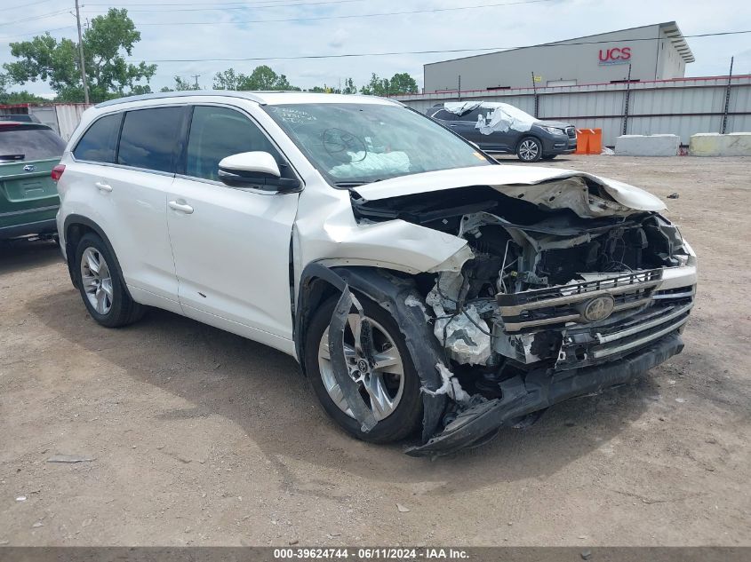 2017 TOYOTA HIGHLANDER LIMITED