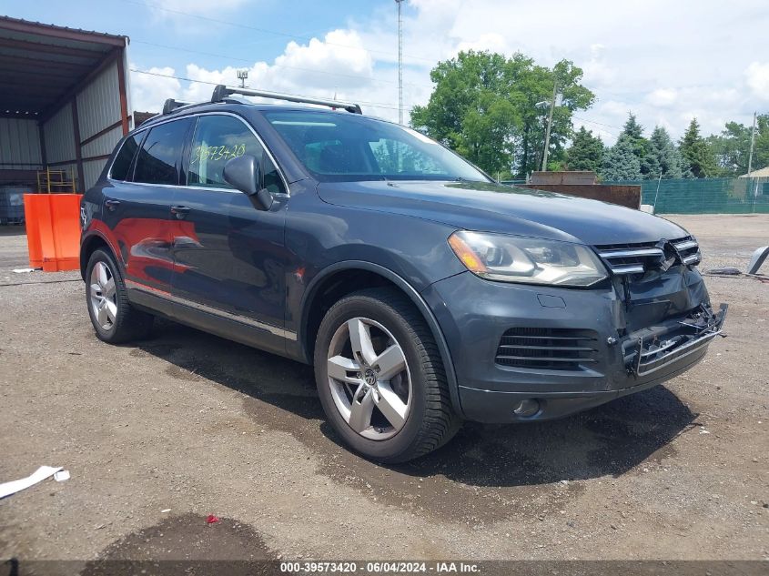 2012 VOLKSWAGEN TOUAREG TDI LUX