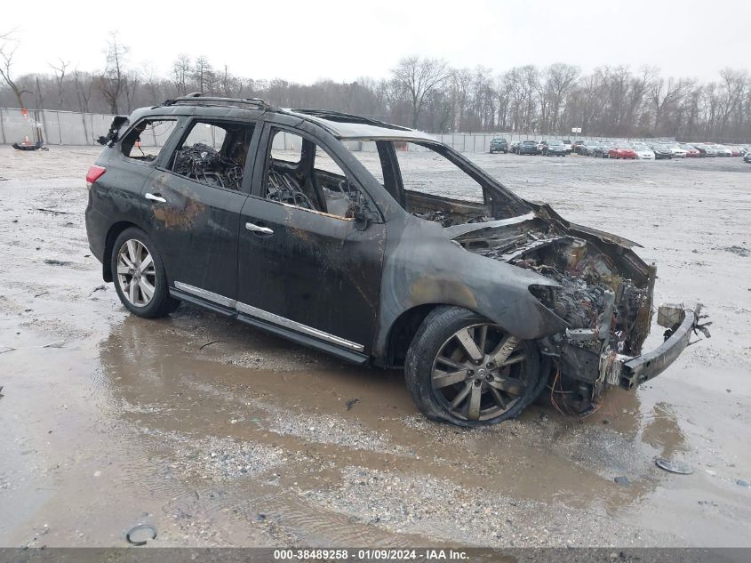 2013 NISSAN PATHFINDER PLATINUM