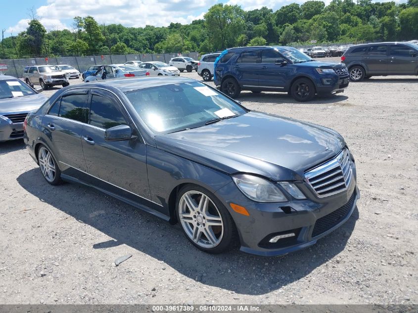 2010 MERCEDES-BENZ E 550 4MATIC