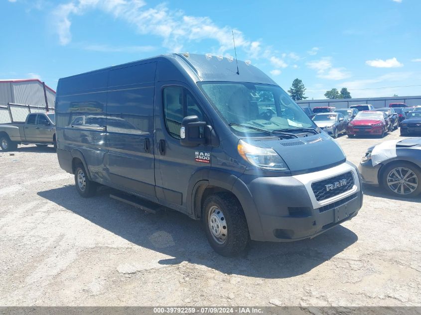 2019 RAM PROMASTER 3500 CARGO VAN HIGH ROOF 159 WB EXT