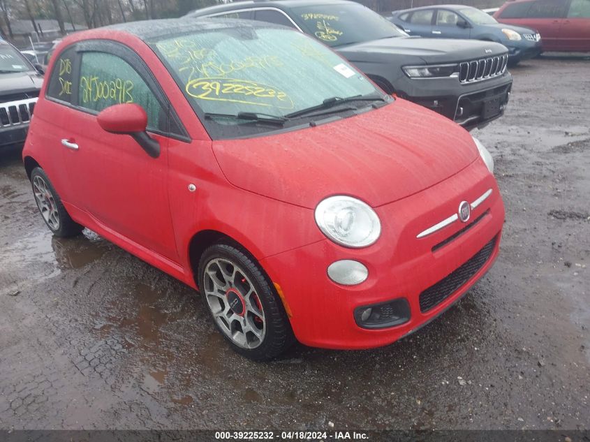 2012 FIAT 500 SPORT