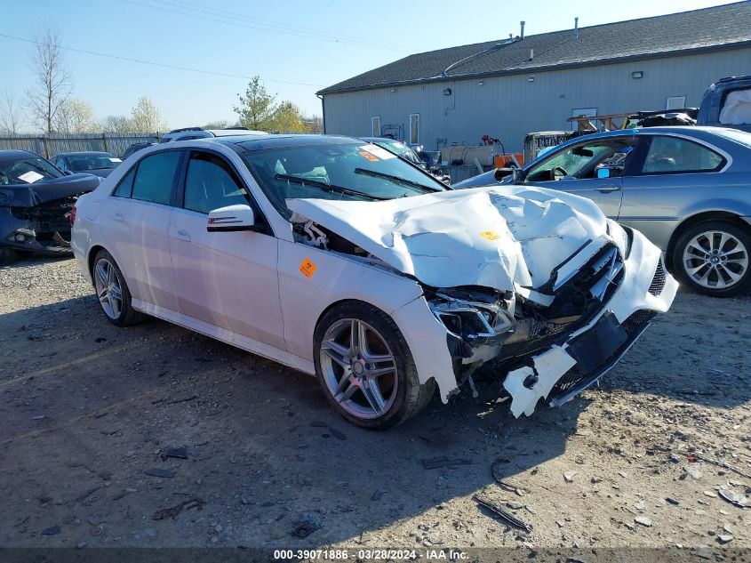 2014 MERCEDES-BENZ E 350 4MATIC