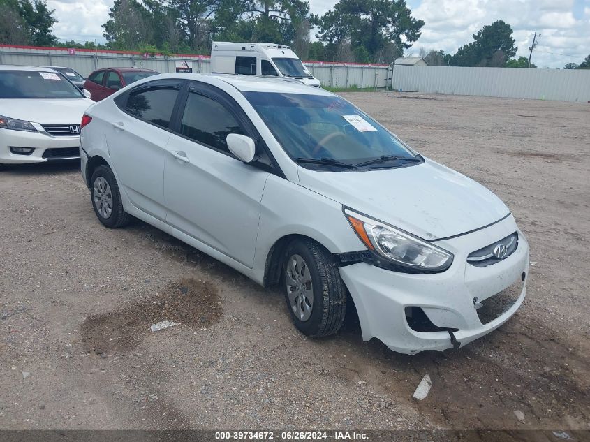 2017 HYUNDAI ACCENT SE