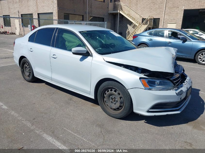 2017 VOLKSWAGEN JETTA 1.4T S