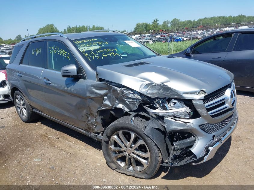 2016 MERCEDES-BENZ GLE 350 4MATIC