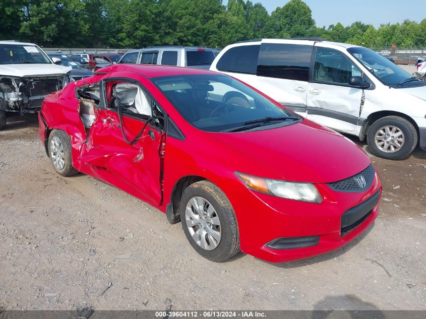 2012 HONDA CIVIC LX