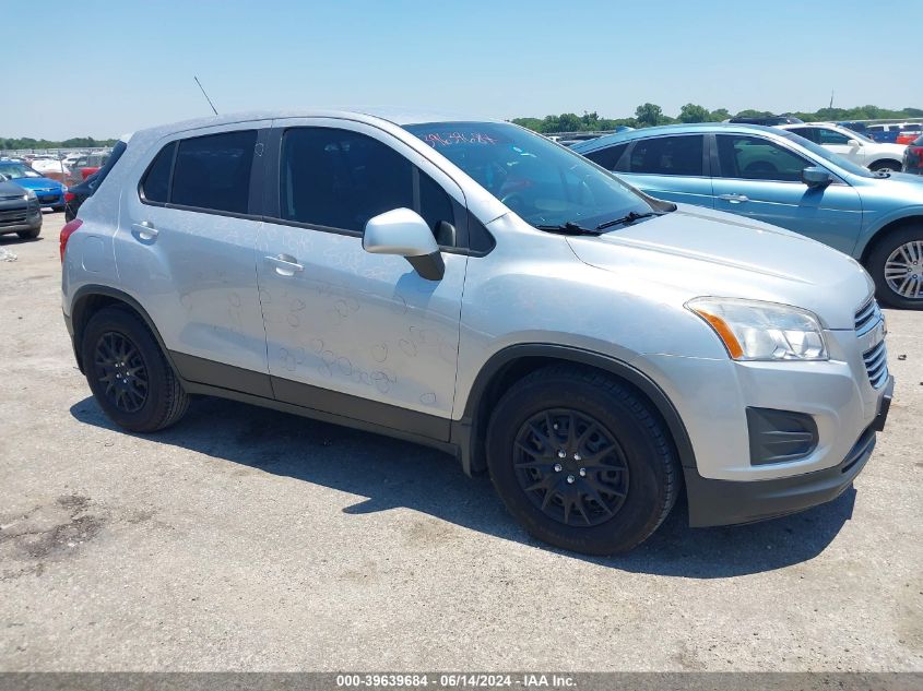 2015 CHEVROLET TRAX 1LS