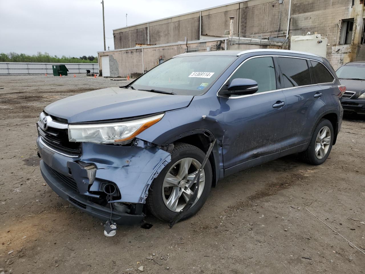 2015 TOYOTA HIGHLANDER LIMITED