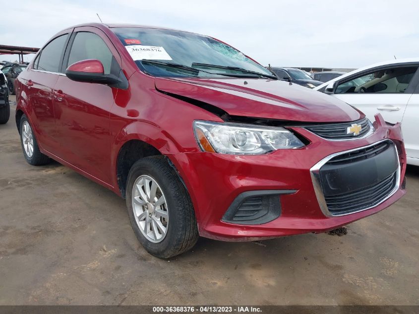 2017 CHEVROLET SONIC LT AUTO