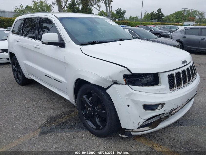 2015 JEEP GRAND CHEROKEE OVERLAND