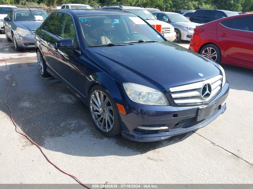 2011 MERCEDES-BENZ C 300 LUXURY 4MATIC/SPORT 4MATIC