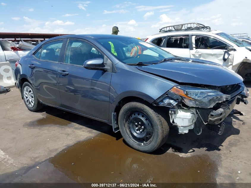 2019 TOYOTA COROLLA LE