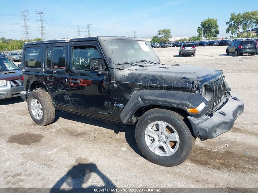 2022 JEEP WRANGLER UNLIMITED SPORT S 4X4