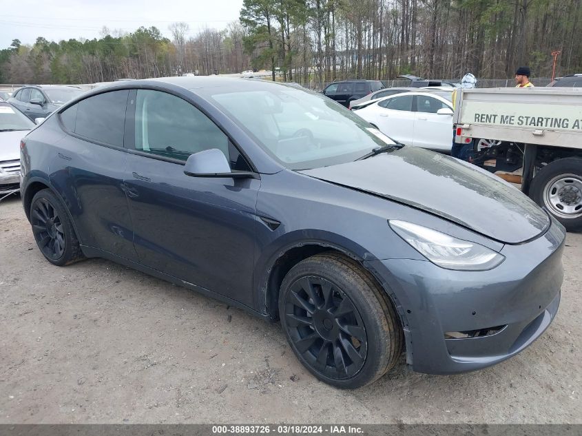 2021 TESLA MODEL Y LONG RANGE DUAL MOTOR ALL-WHEEL DRIVE