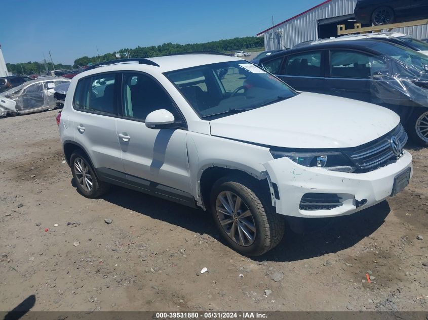 2018 VOLKSWAGEN TIGUAN LIMITED 2.0T