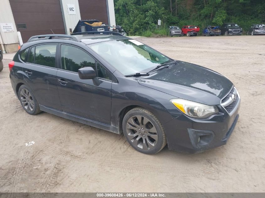 2013 SUBARU IMPREZA 2.0I SPORT LIMITED