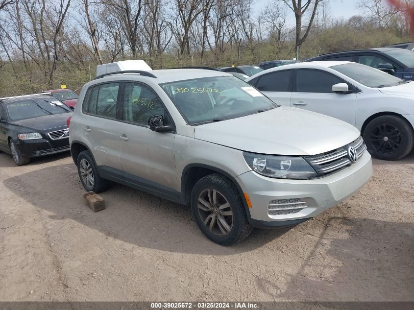 2015 VOLKSWAGEN TIGUAN S