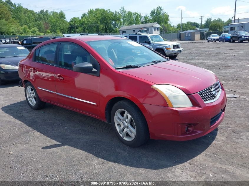 2010 NISSAN SENTRA 2.0/2.0S/SR/2.0SL