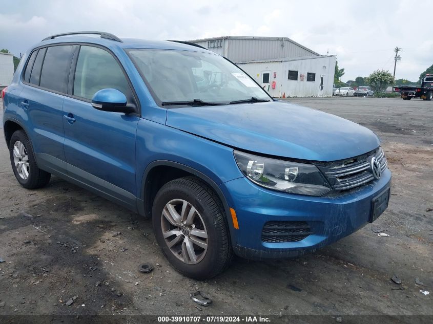 2017 VOLKSWAGEN TIGUAN 2.0T/2.0T S