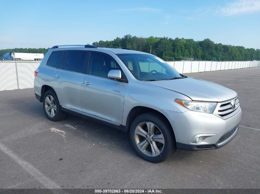 2013 TOYOTA HIGHLANDER LIMITED V6