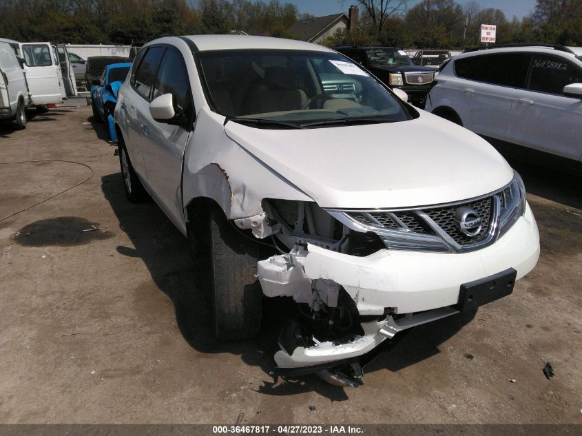 2012 NISSAN MURANO S