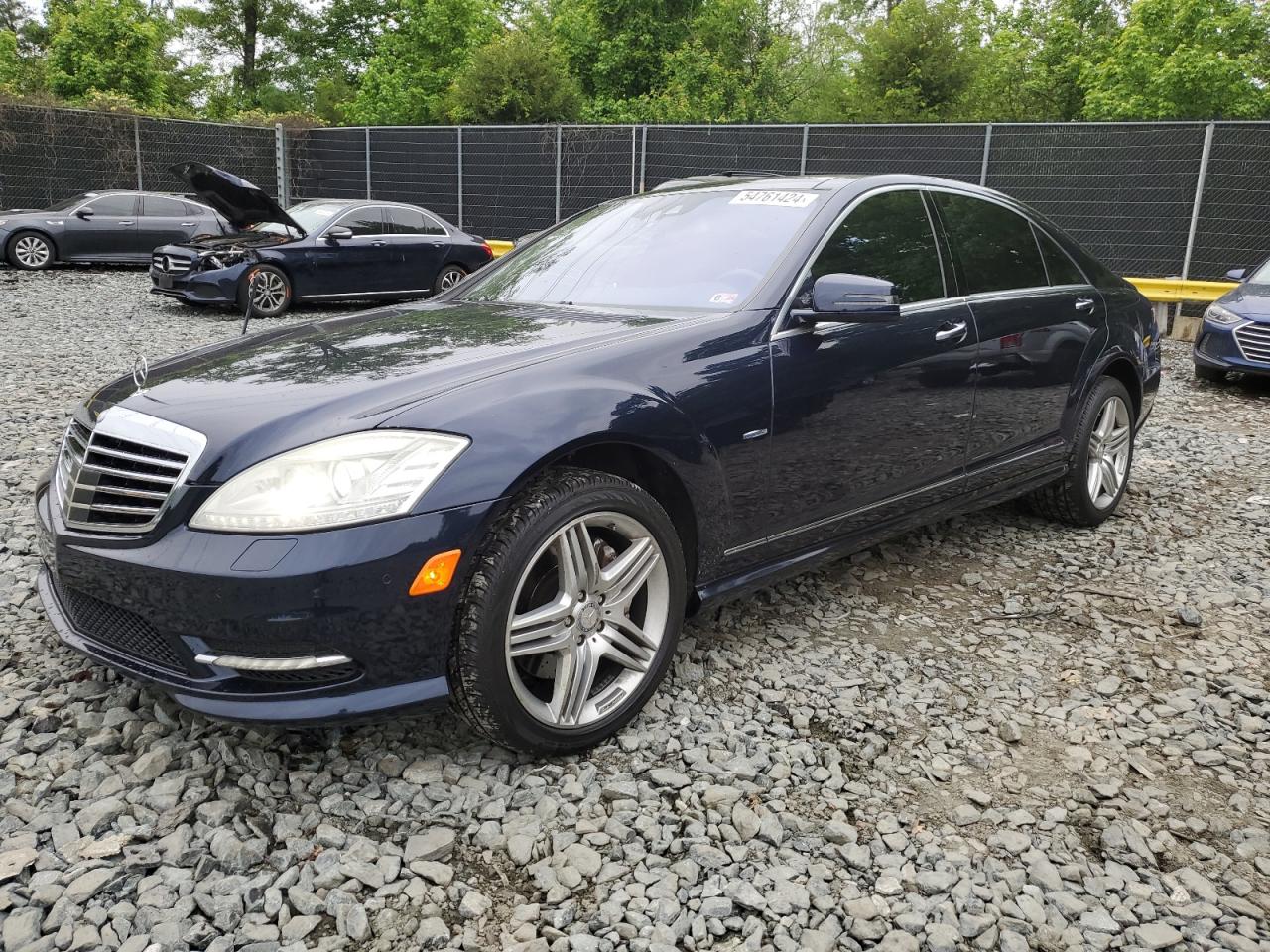 2012 MERCEDES-BENZ S 400