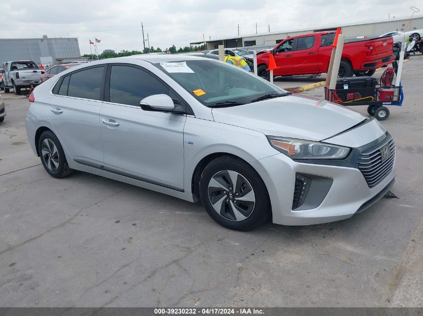 2019 HYUNDAI IONIQ HYBRID SEL