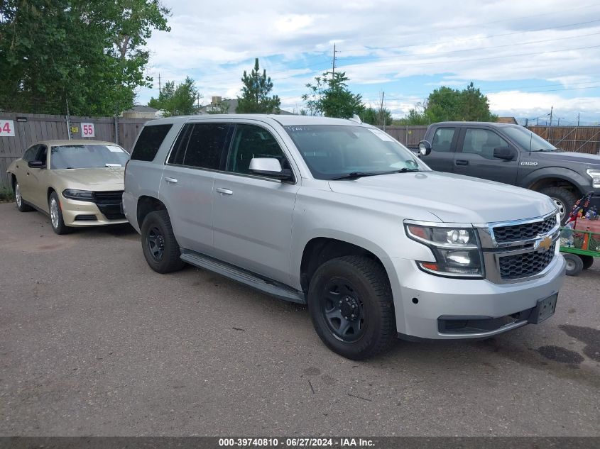 2016 CHEVROLET TAHOE COMMERCIAL FLEET