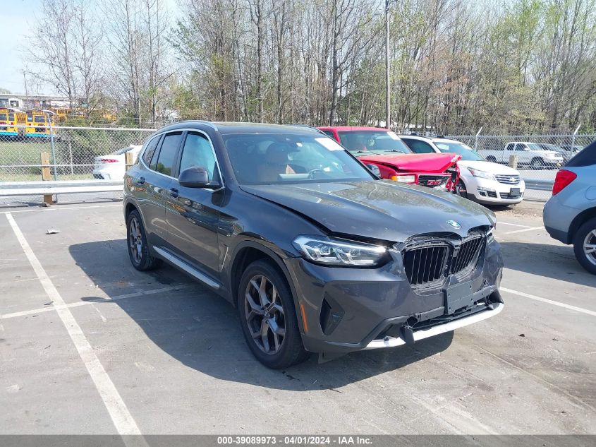 2022 BMW X3 SDRIVE30I