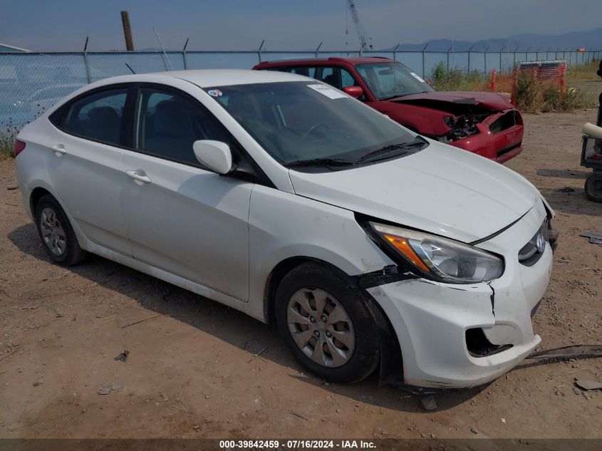 2016 HYUNDAI ACCENT SE