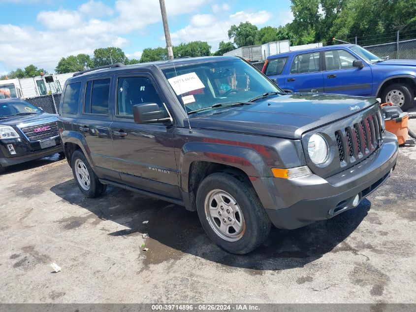 2016 JEEP PATRIOT SPORT