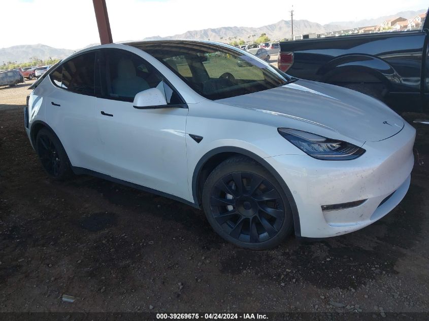 2021 TESLA MODEL Y LONG RANGE DUAL MOTOR ALL-WHEEL DRIVE