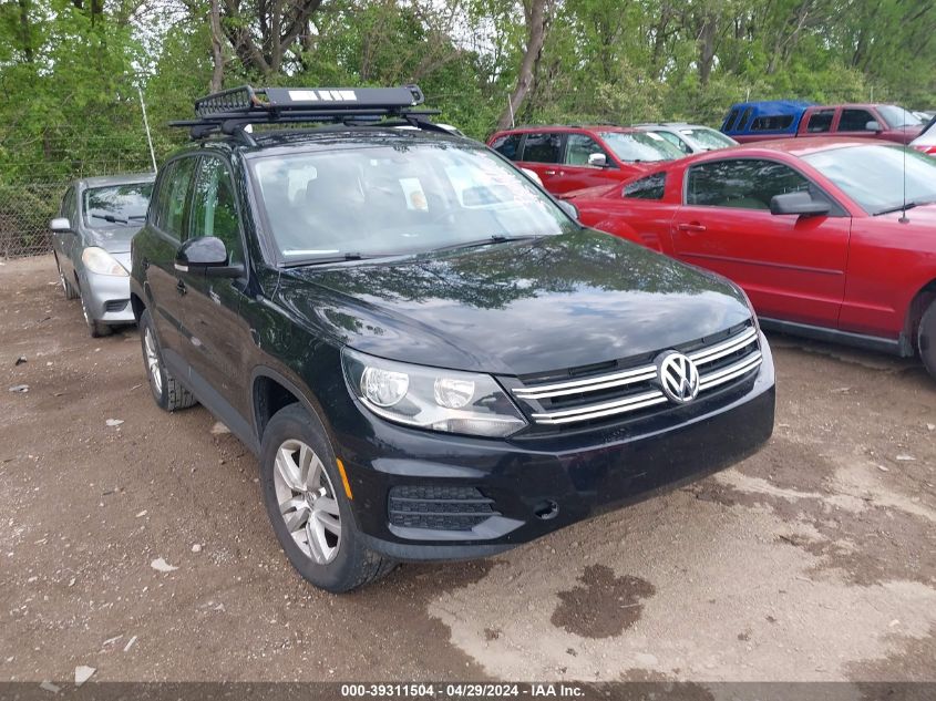 2016 VOLKSWAGEN TIGUAN S