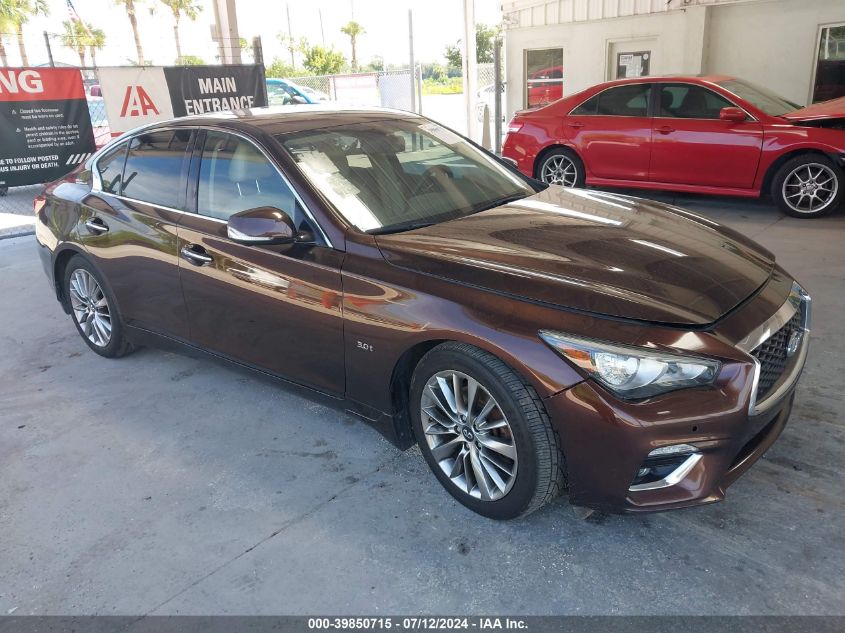 2018 INFINITI Q50 3.0T LUXE