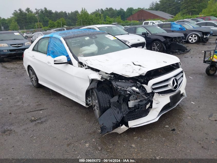 2014 MERCEDES-BENZ E 350 4MATIC