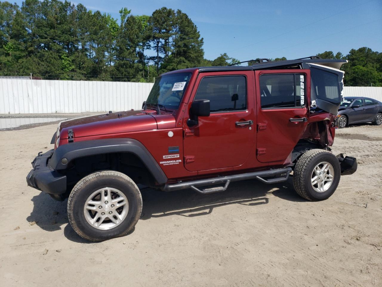 2010 JEEP WRANGLER UNLIMITED SPORT