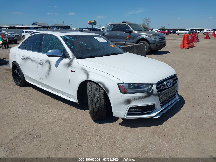 2015 AUDI S4 3.0T PREMIUM PLUS