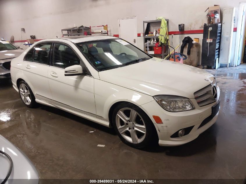 2010 MERCEDES-BENZ C 300 LUXURY 4MATIC/SPORT 4MATIC