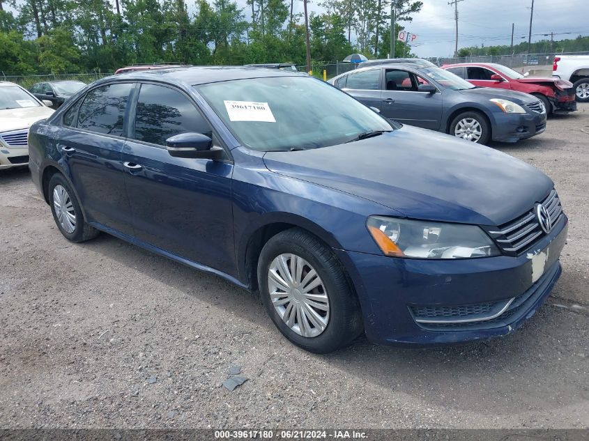 2014 VOLKSWAGEN PASSAT 1.8T S