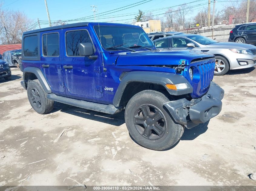 2018 JEEP WRANGLER UNLIMITED SPORT S 4X4