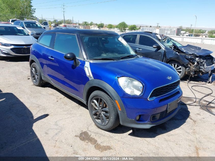 2013 MINI PACEMAN COOPER S