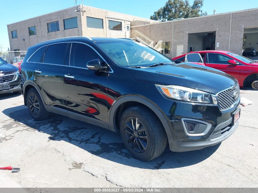 2016 KIA SORENTO 2.4L LX