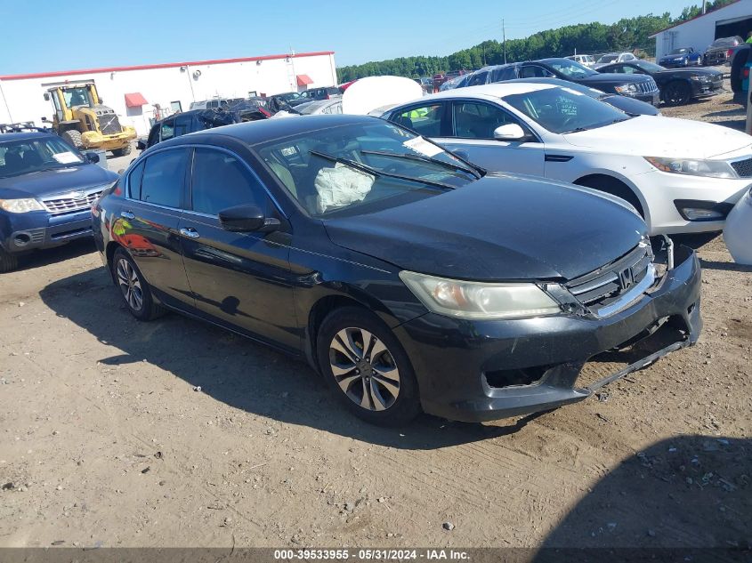 2014 HONDA ACCORD LX