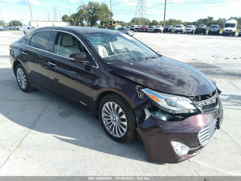 2013 TOYOTA AVALON HYBRID LIMITED