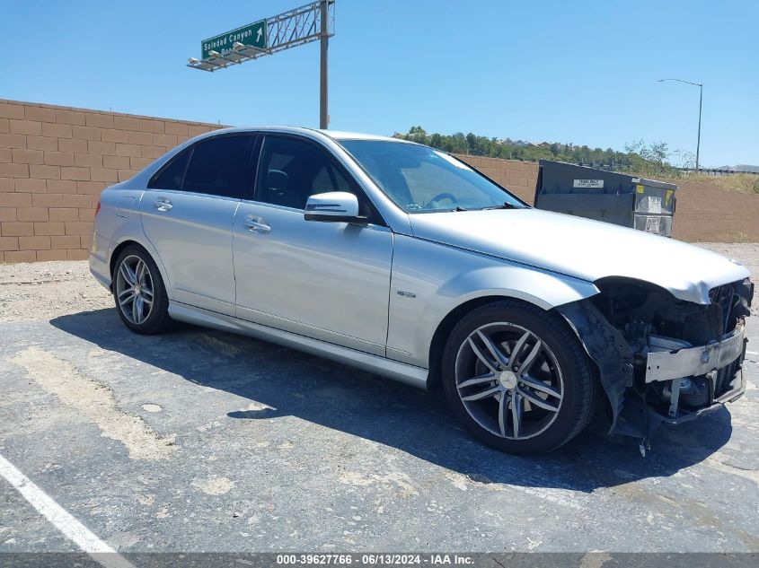 2012 MERCEDES-BENZ C 250 LUXURY/SPORT