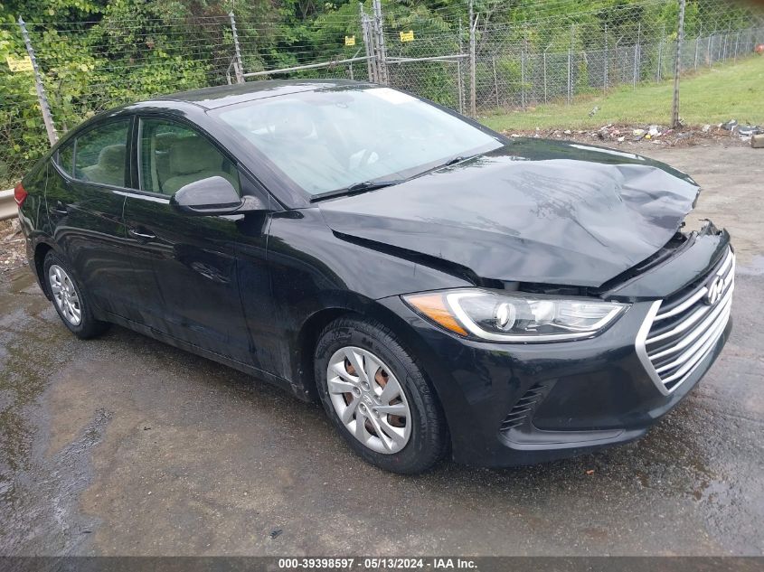 2017 HYUNDAI ELANTRA SE