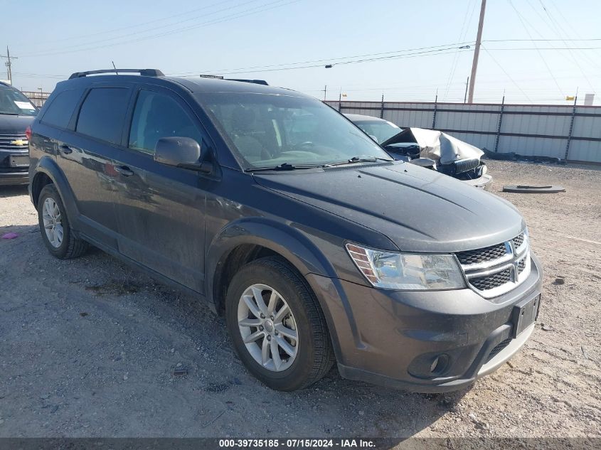 2017 DODGE JOURNEY SXT